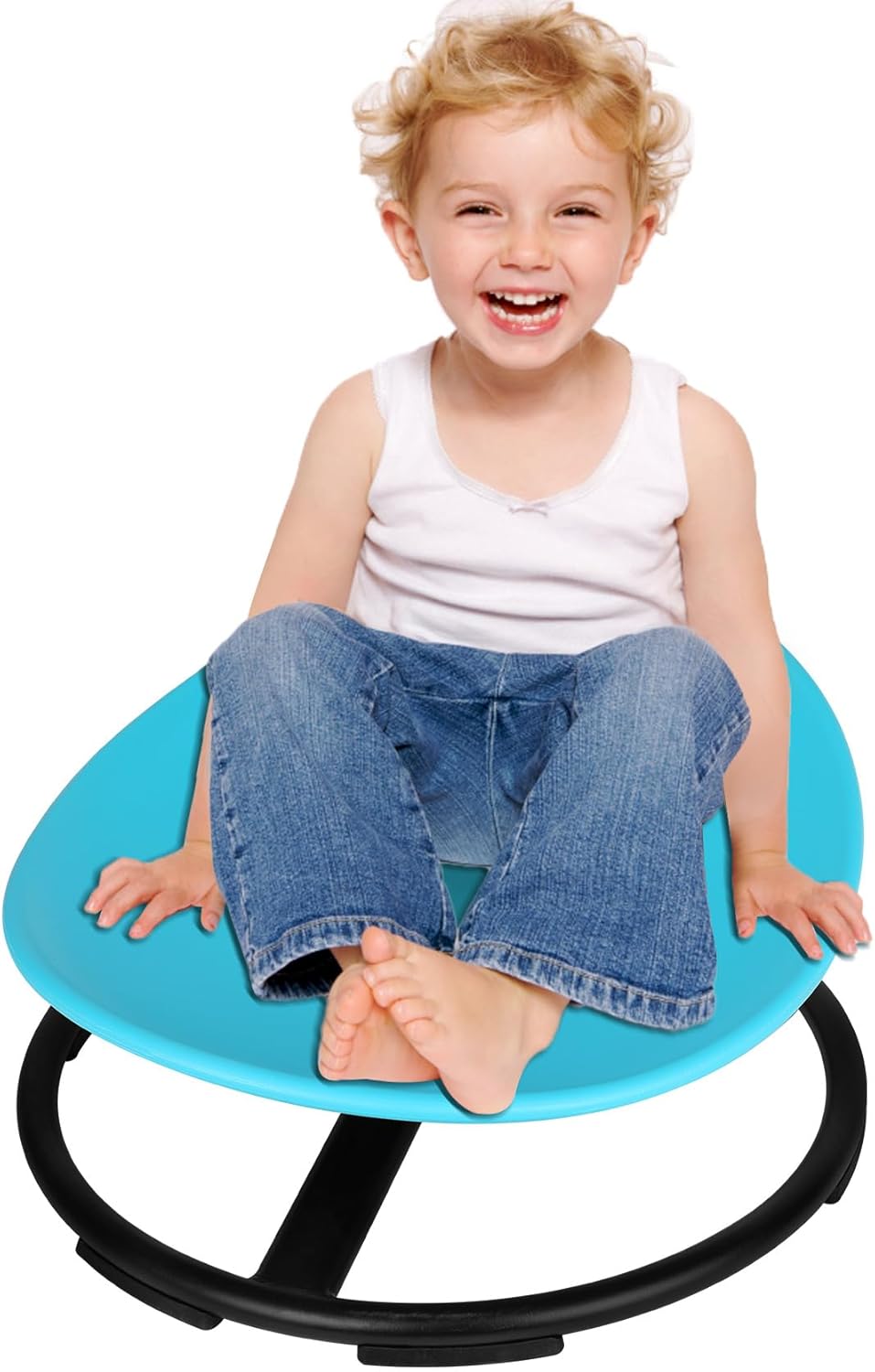 Autism Kids Swivel Chair, Spinning Chair for Kids Sensory, Sensory Toy Chair, Carousel Spin Sensory Chair for Kids, Training Body Coordination