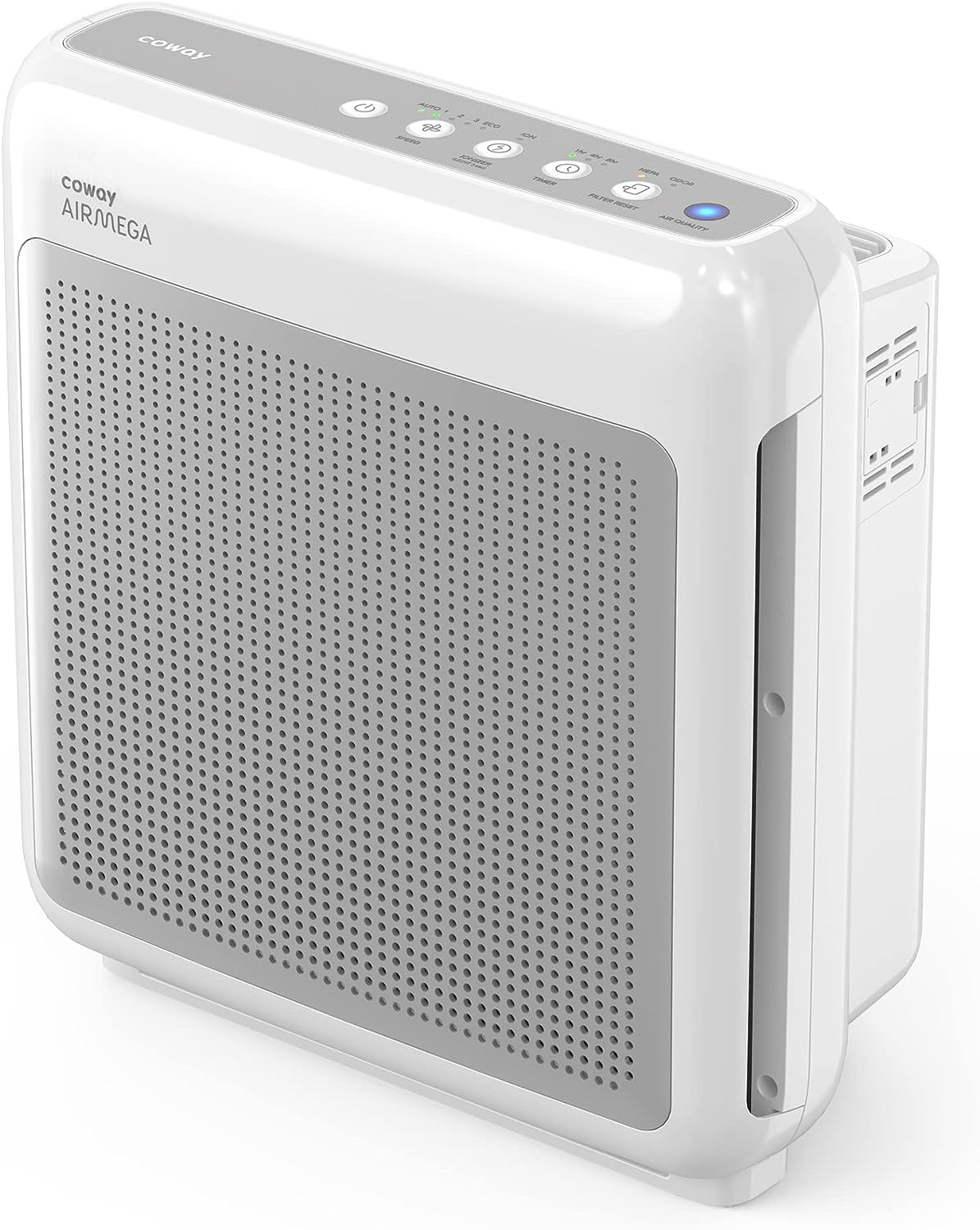 Coway Airmega AP-1512HHS App-Enabled Smart Technology, Compatible with Amazon Alexa True HEPA Air Purifier, Black/Bronze