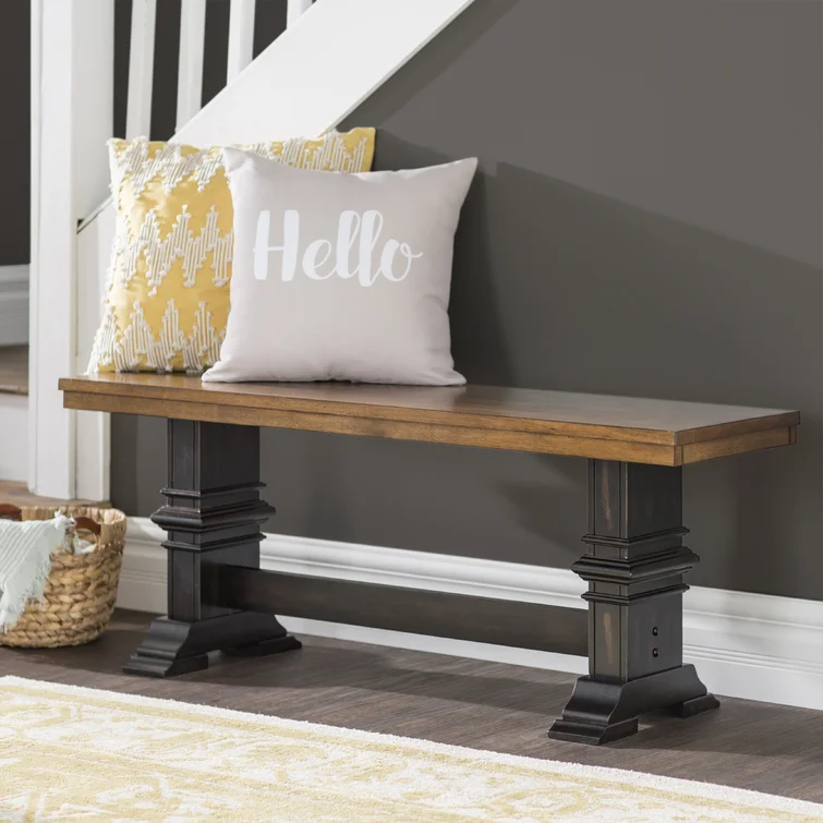 Fortville Solid Wood Bench