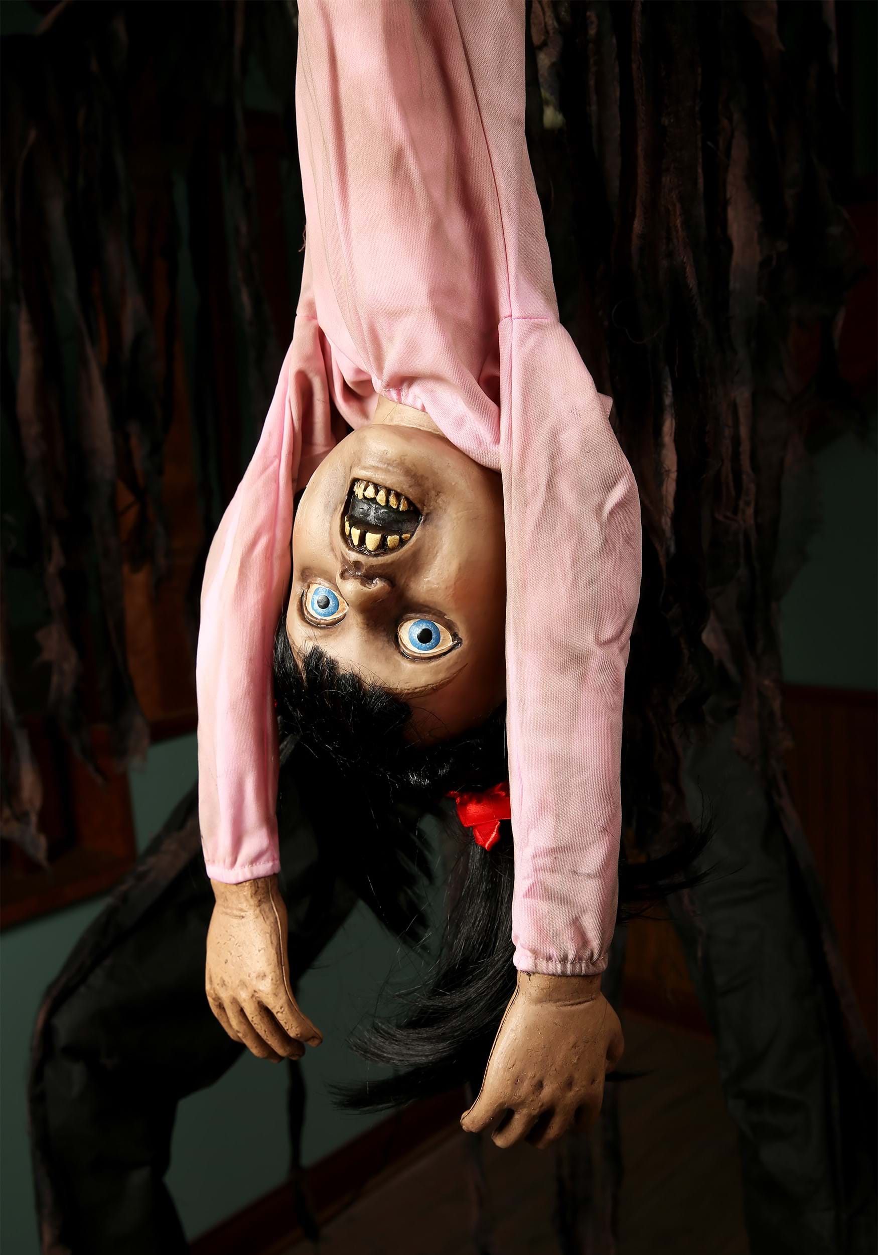 7FT Animated Towering Boogey Man with Kid Halloween Prop