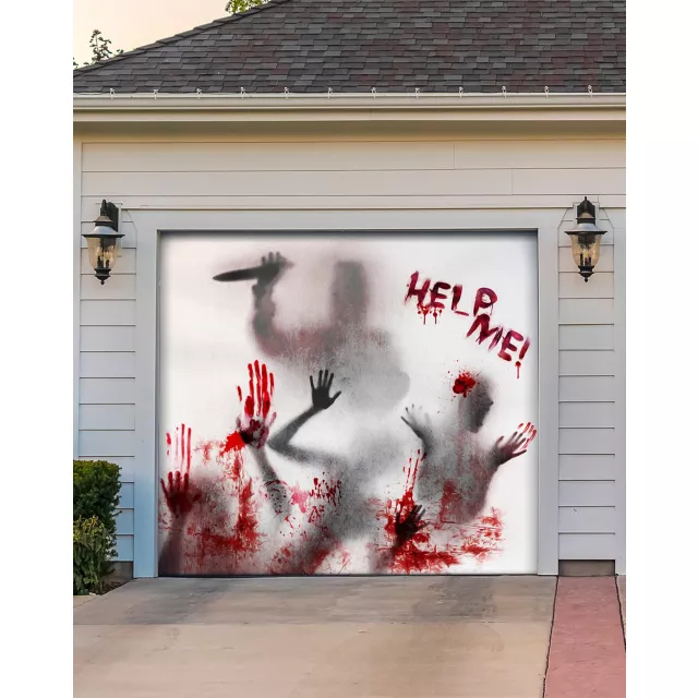 Bloody Hands Garage Single Door Cover