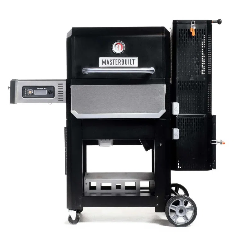 Masterbuilt Gravity Series 800 Digital Barrel Charcoal Grill with Smoker