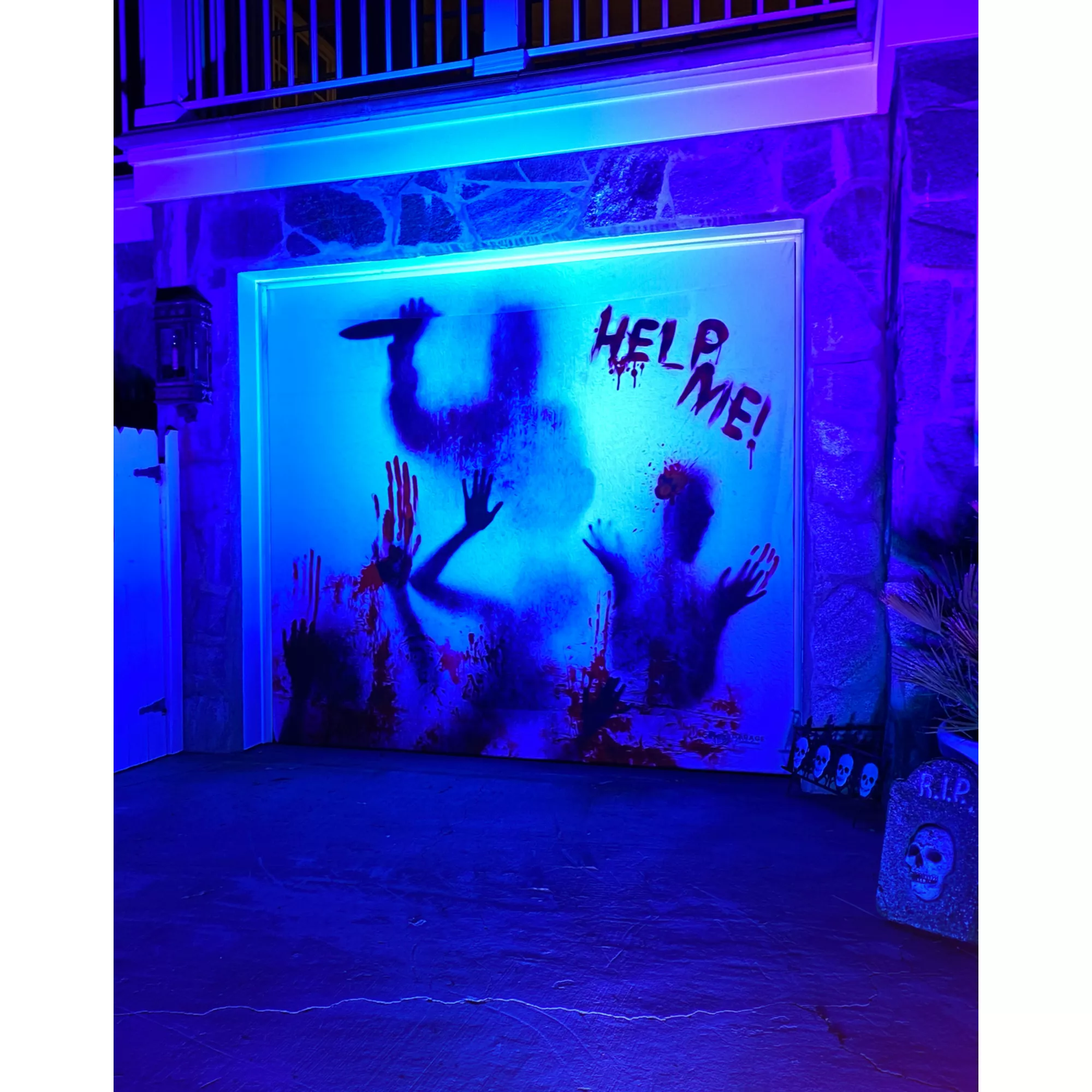 Bloody Hands Garage Single Door Cover