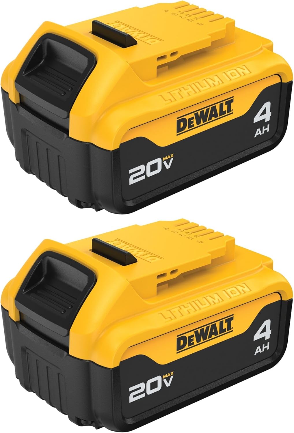DEWALT 20V MAX 5 Ah Lithium Ion Battery 2-Pack (DCB205-2)