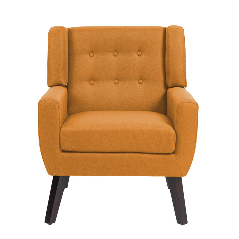 George Oliver Jaqueze Orange Linen Blend