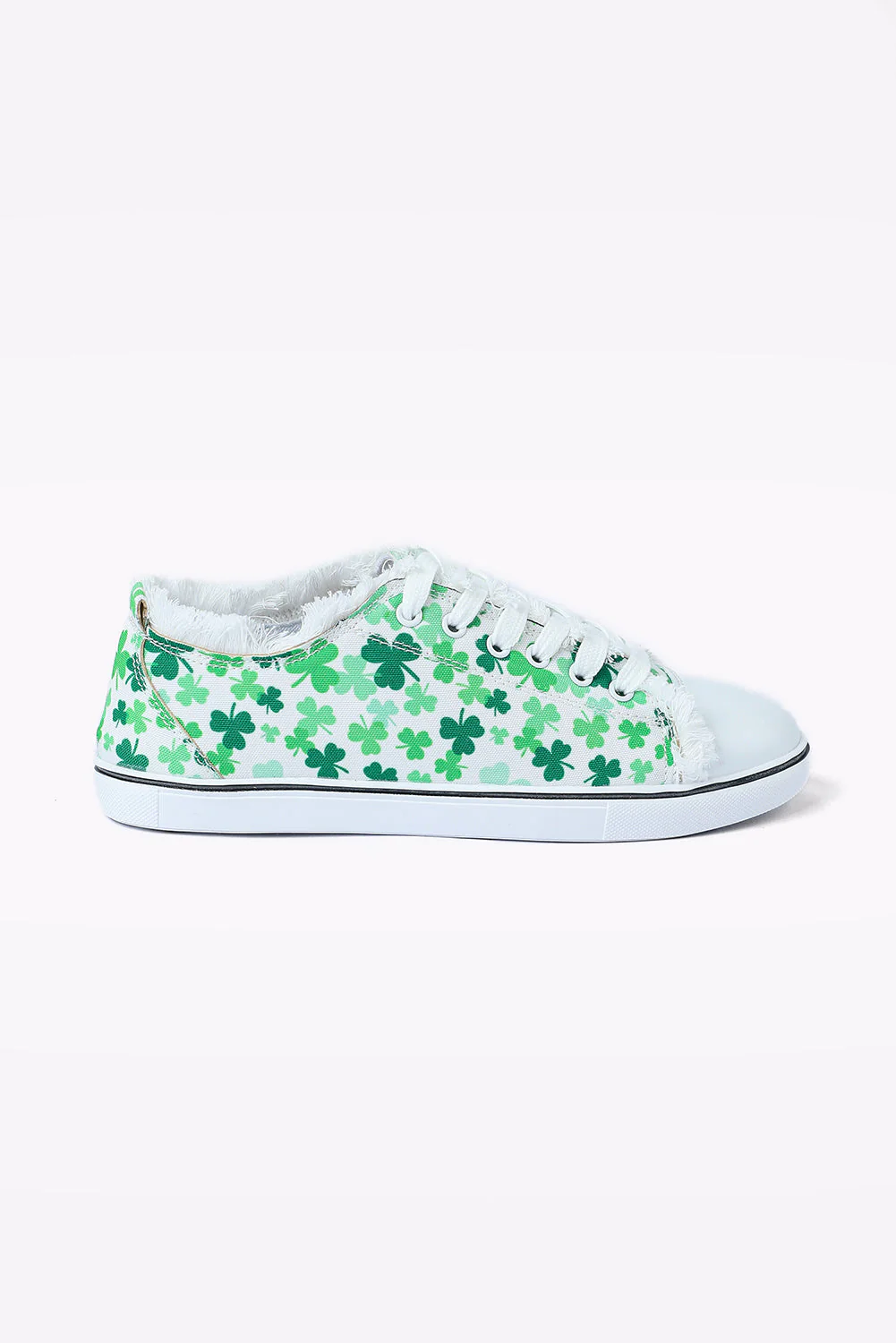 Shamrock Daily Flat Canvas Shoes.