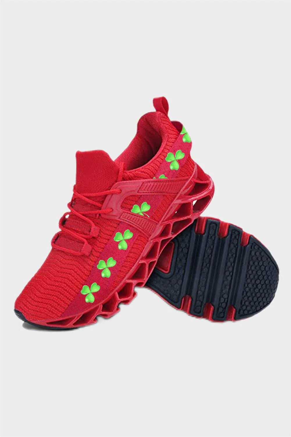 St. Patrick's Day Clover Sneaker Shoes