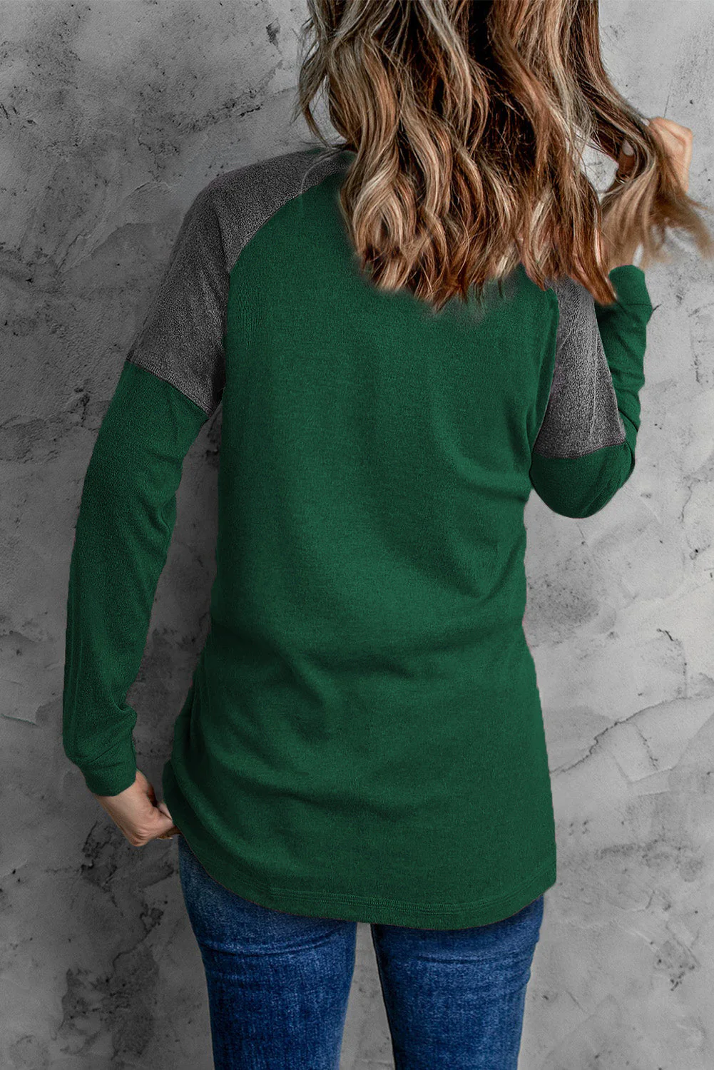 Green Leopard Clover Long Sleeve T-shirt.