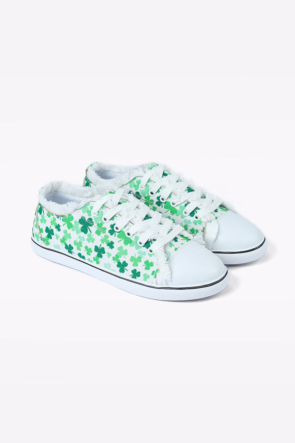 Shamrock Daily Flat Canvas Shoes.