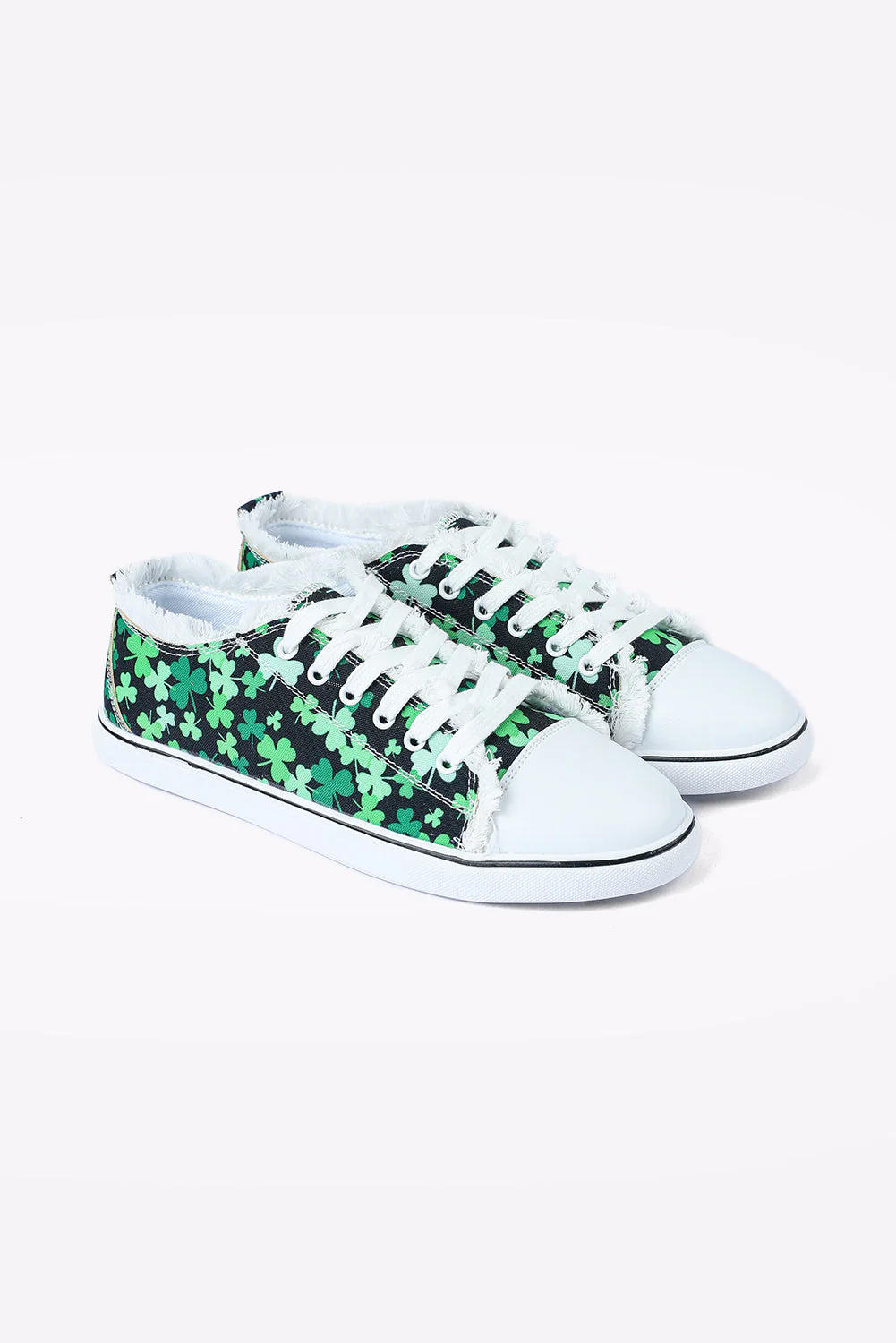 Shamrock Daily Flat Canvas Shoes.