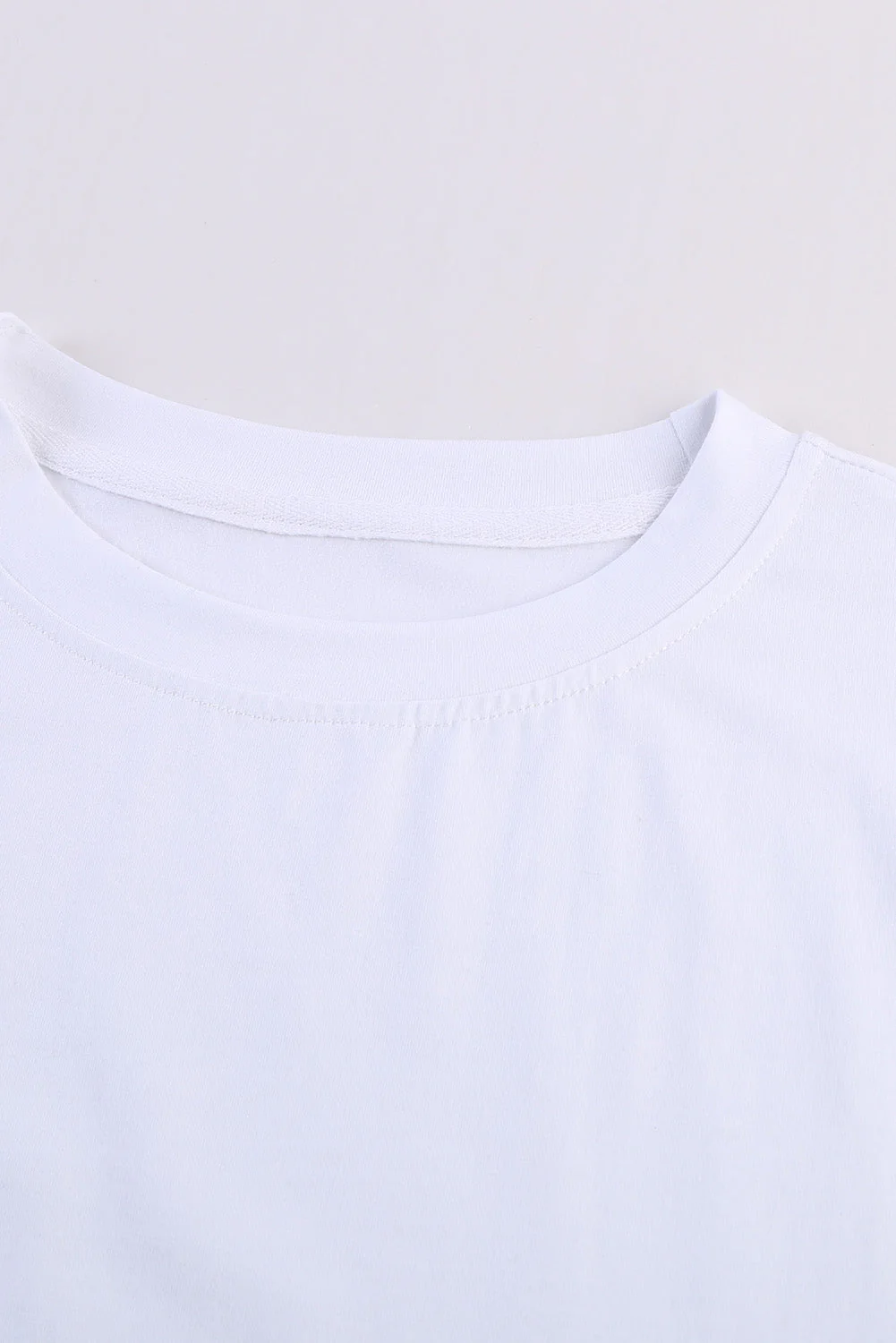 St. Patrick's Day Shamrock Graphic Round Neck Shift Casual Basic T-Shirts.