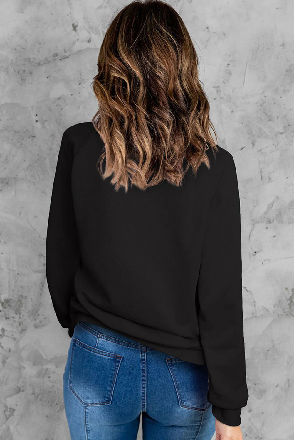 Leopard Patrick's Day Clover Sweatshirt Black.
