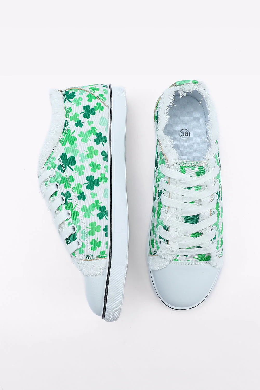 Shamrock Daily Flat Canvas Shoes.