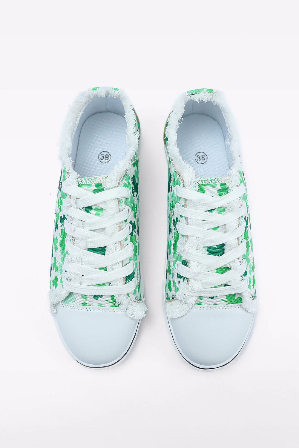 Shamrock Daily Flat Canvas Shoes.