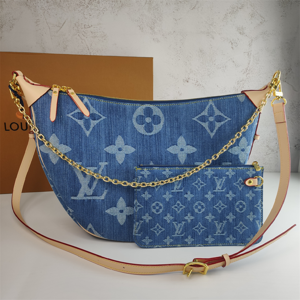 Replica Louis Vuitton denim Moon Odeo Moneygram bag