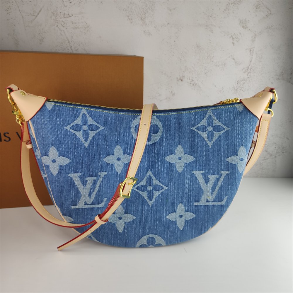 Replica Louis Vuitton denim Moon Odeo Moneygram bag