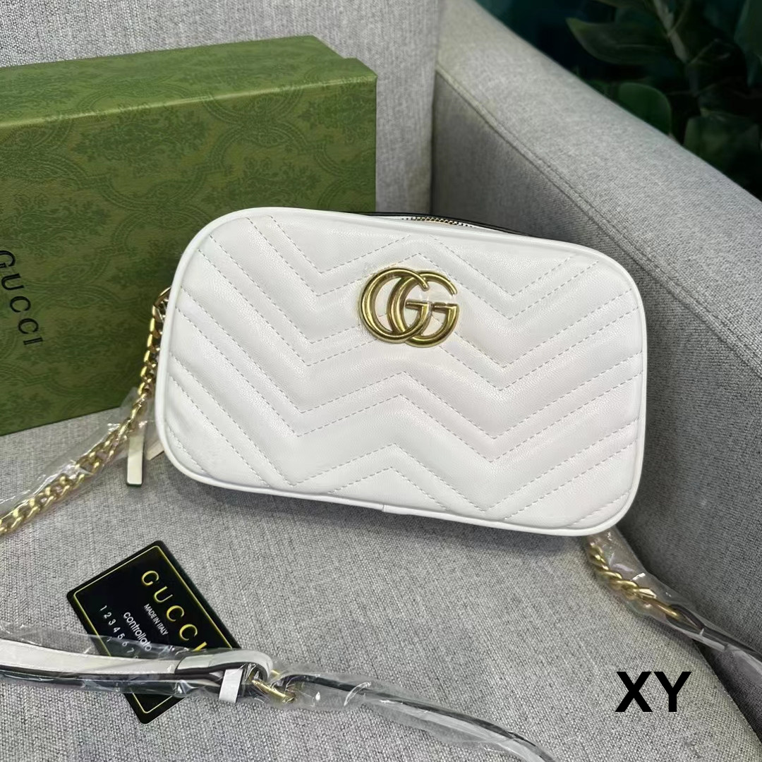 Gucci Marmont Matelasse Shoulder Bag