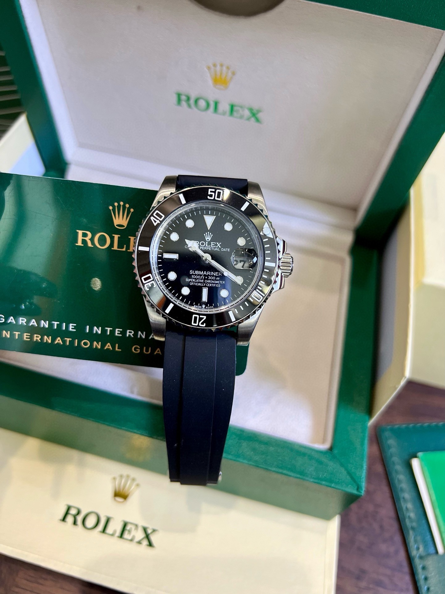 Rolex Submariner Date Black Dial Watch