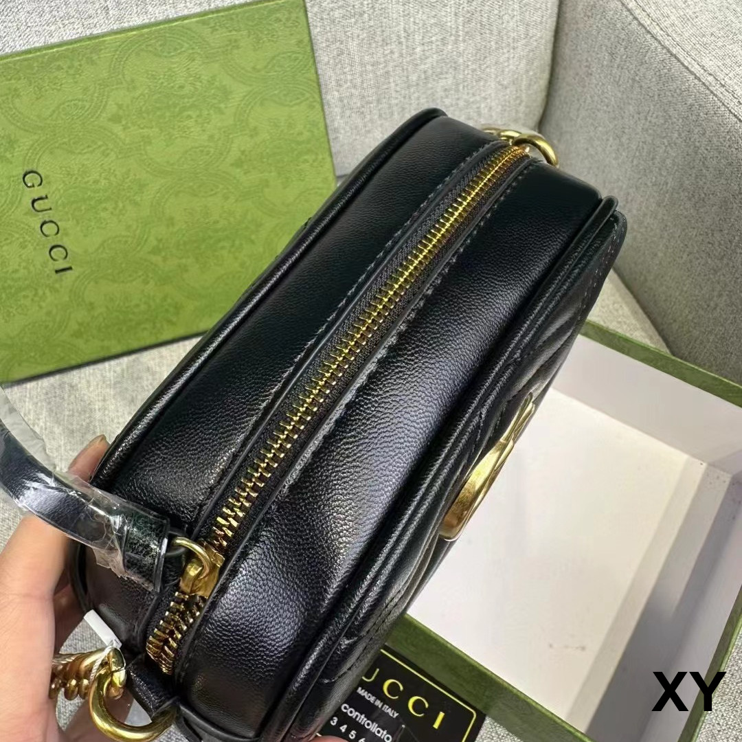 Gucci Marmont Matelasse Shoulder Bag