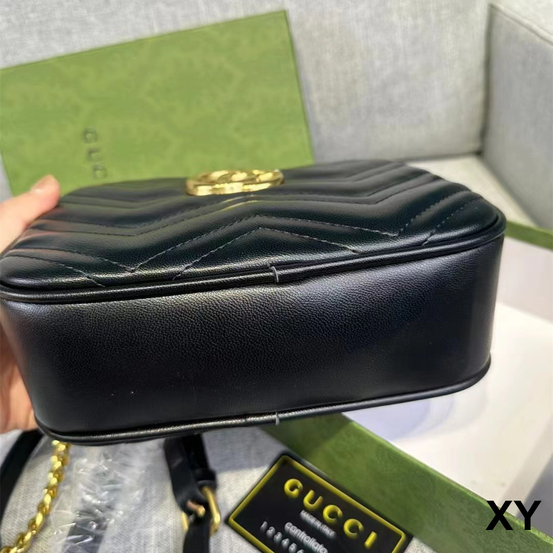 Gucci Marmont Matelasse Shoulder Bag