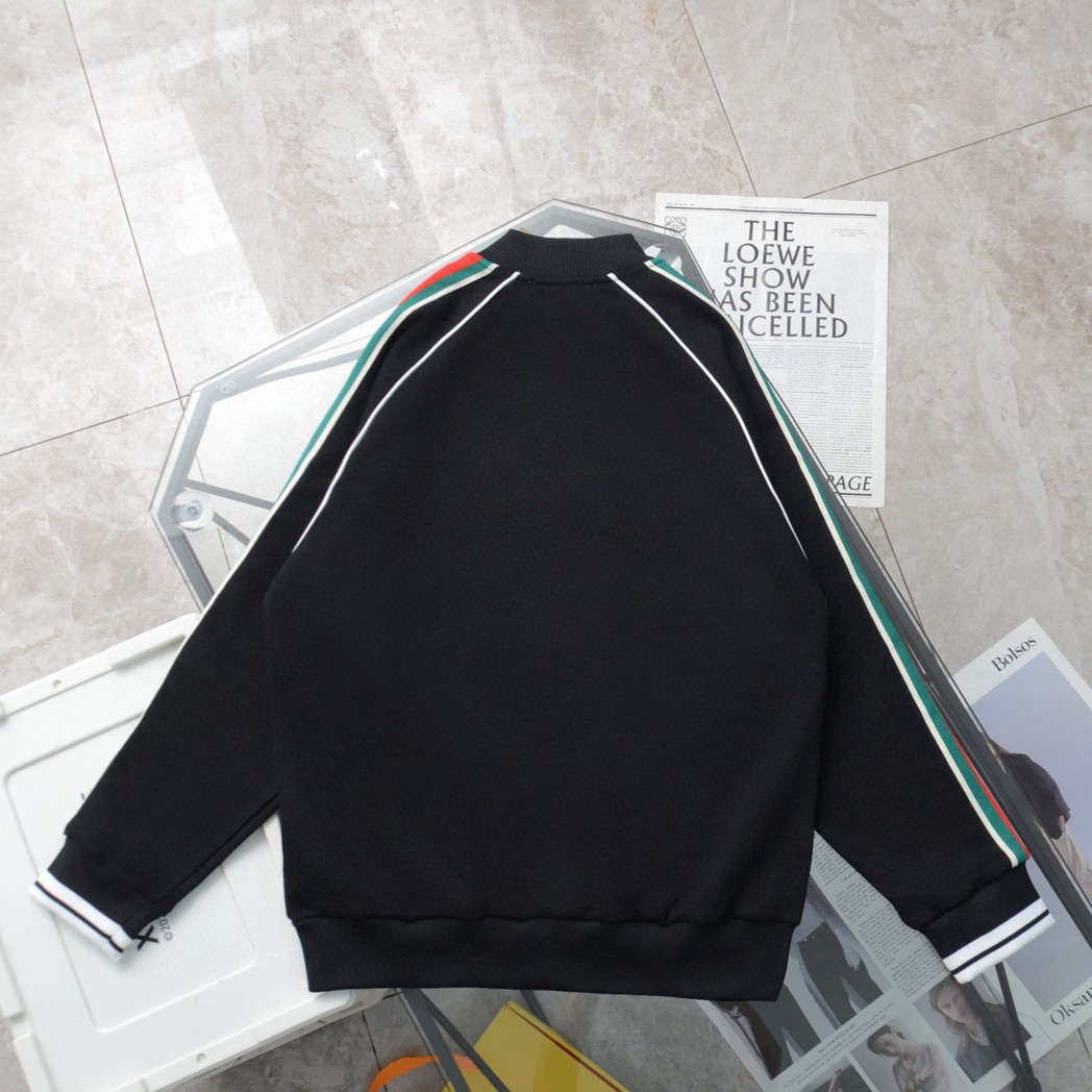 Gucci classic Double GLogo with stand collar coat hoodie