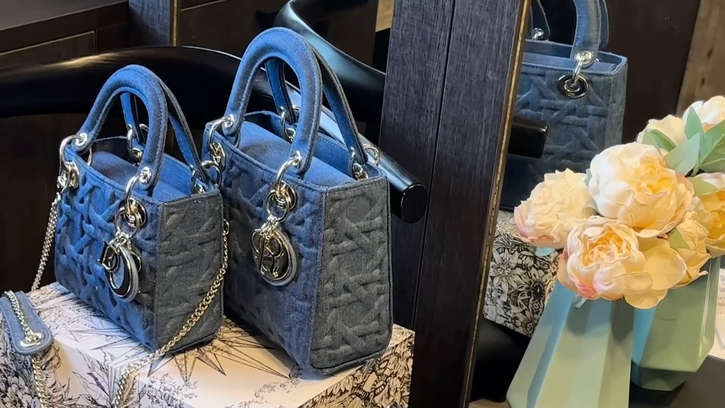 Dior Denim Bag