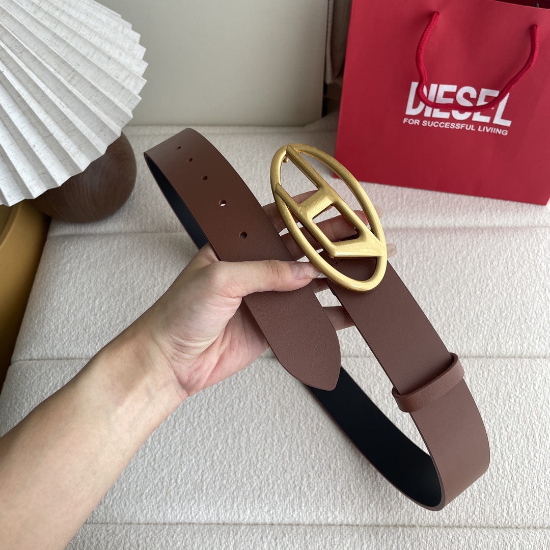 Diesel belt “D”logo