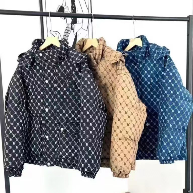 MLB NY couple hooded cotton jacket