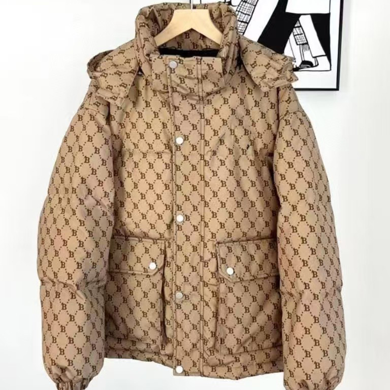 MLB NY couple hooded cotton jacket