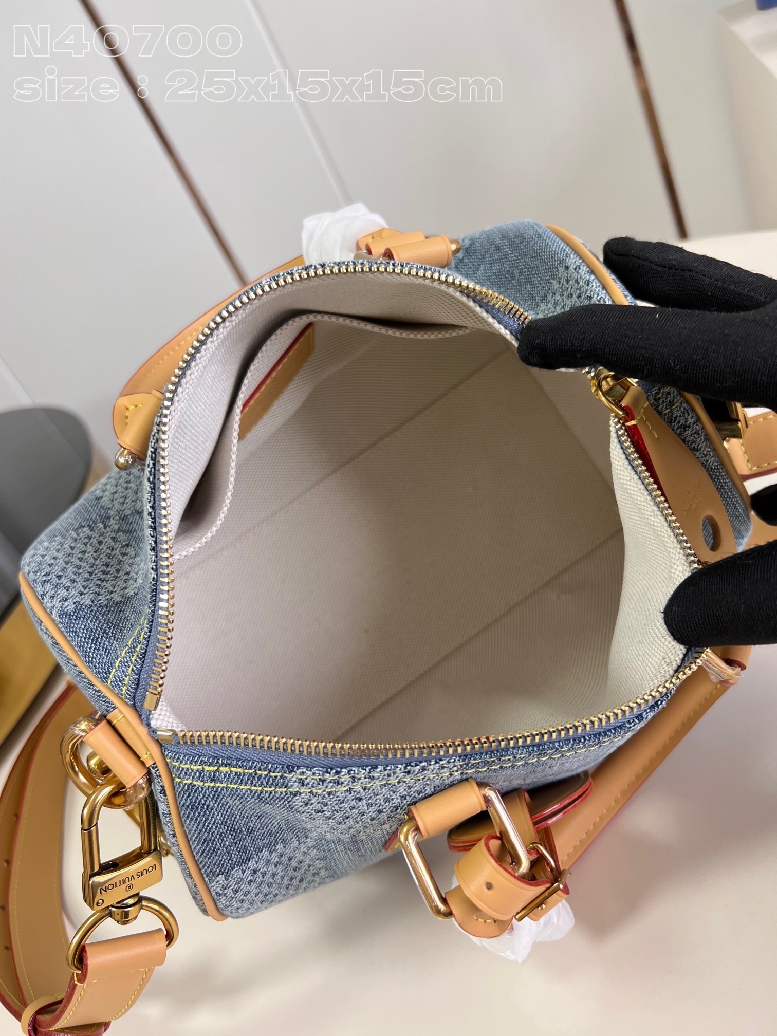 LV Top Quality Louis Vuitton Speedy 25 Bandoulière bag