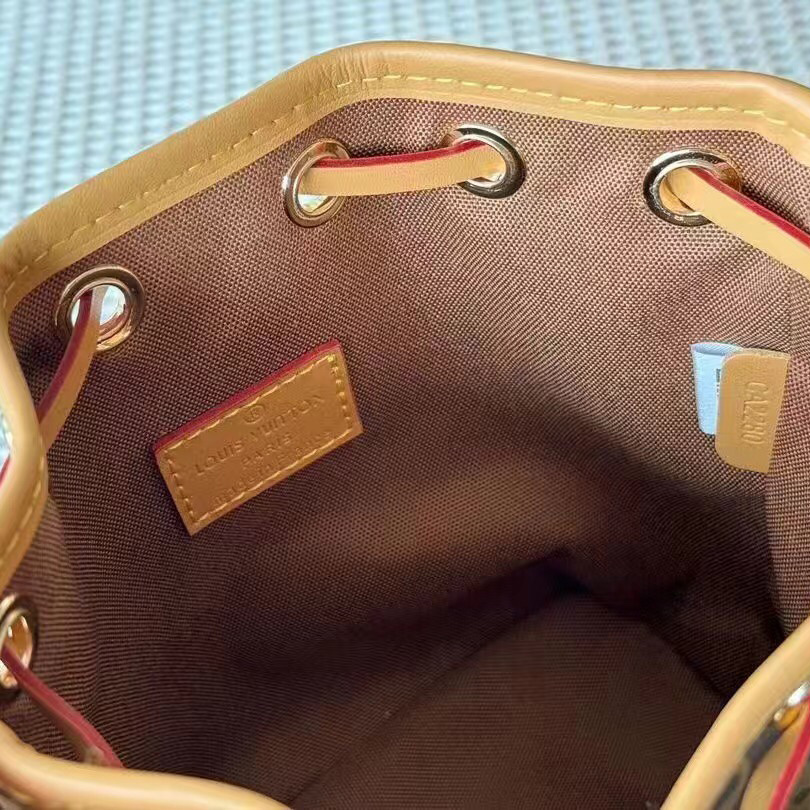 LV nano mini bucket bag