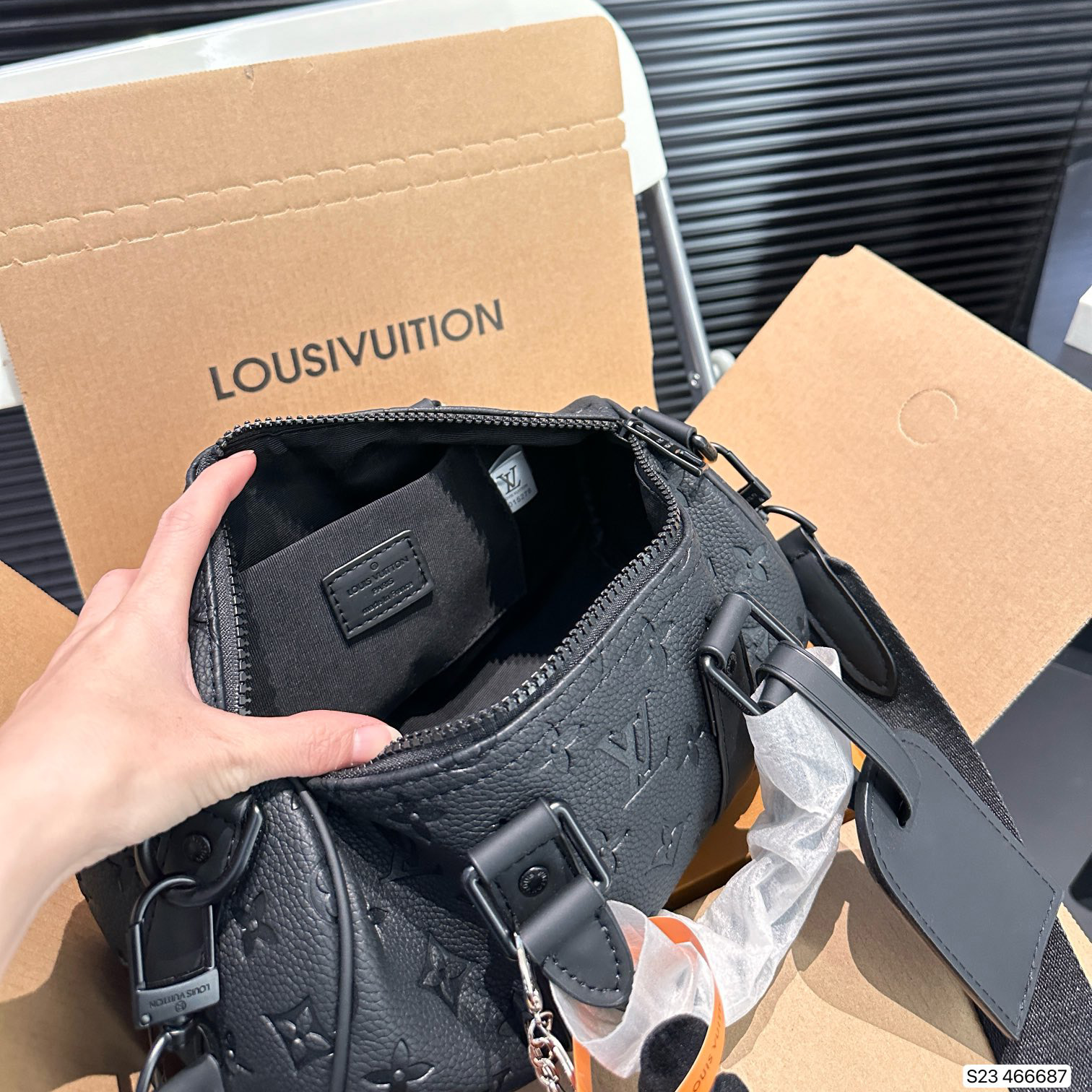 LV nano keepall speedy bag
