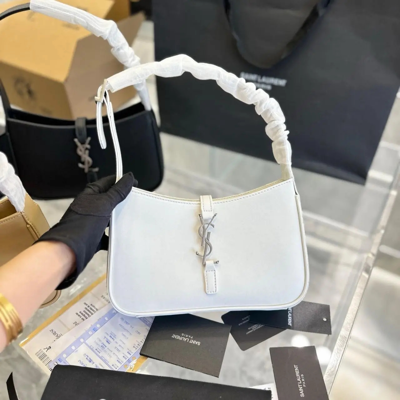 YSL armpit shoulder bag
