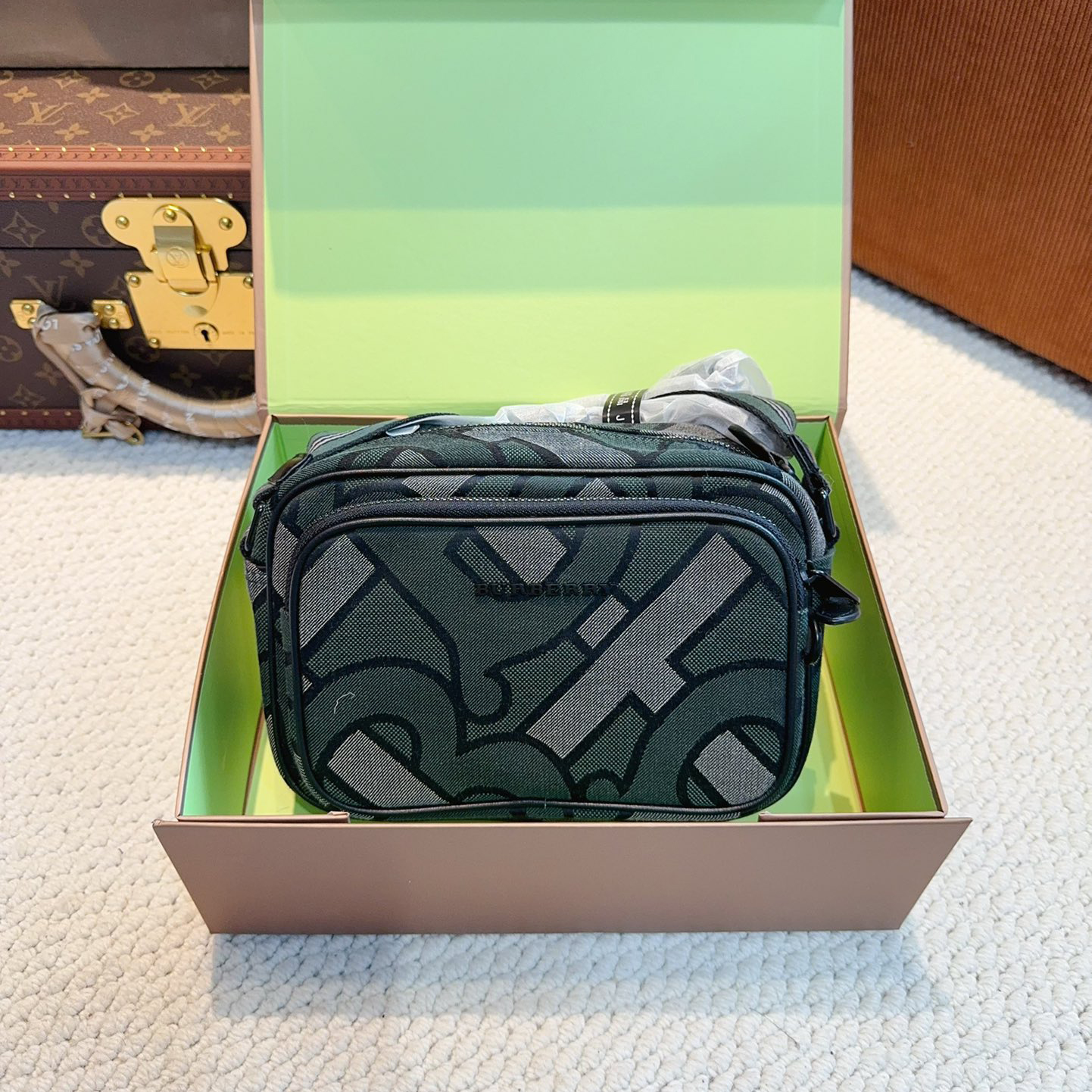 Burberry Nylon Camera Bag