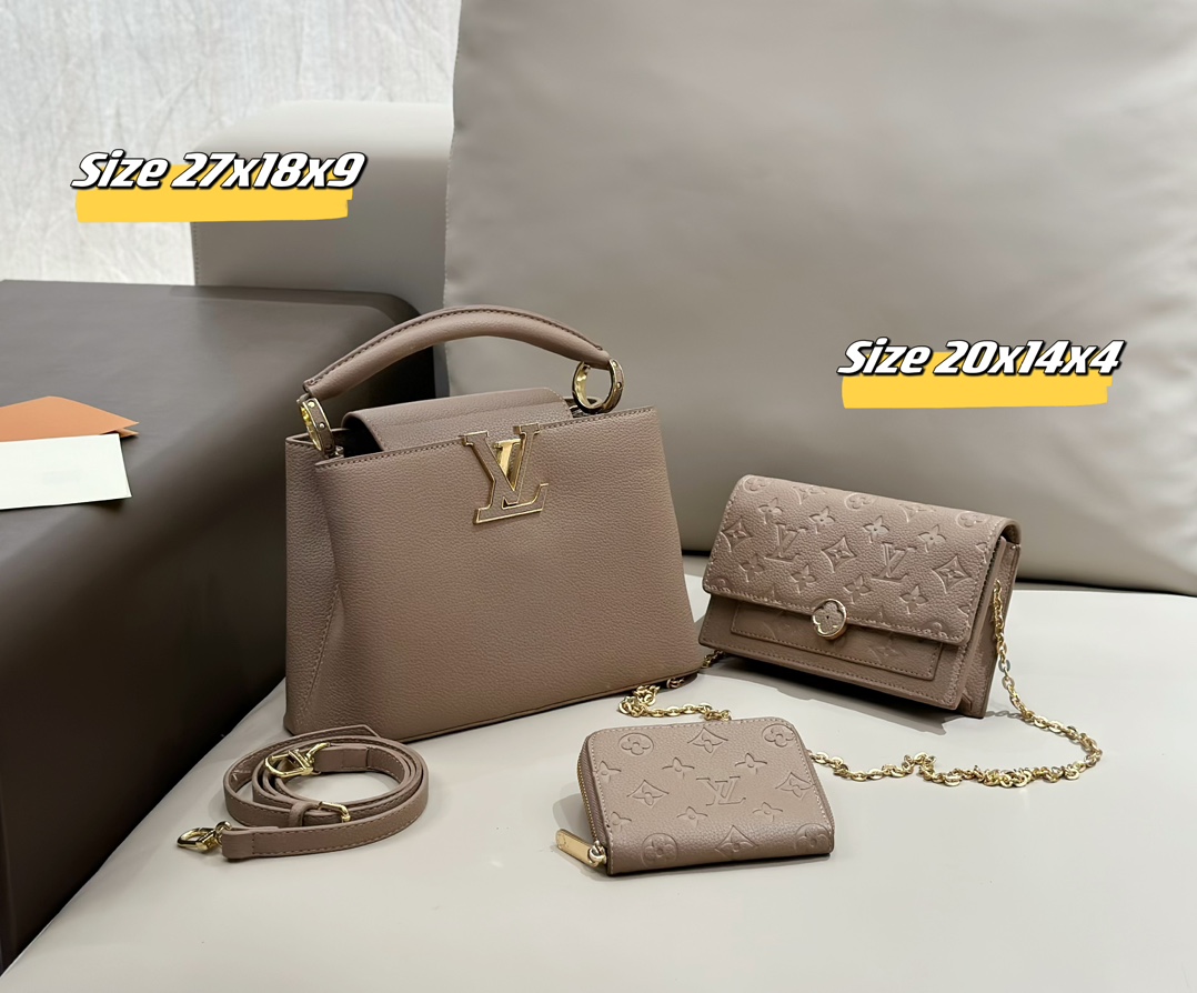 LV three piece combination set
