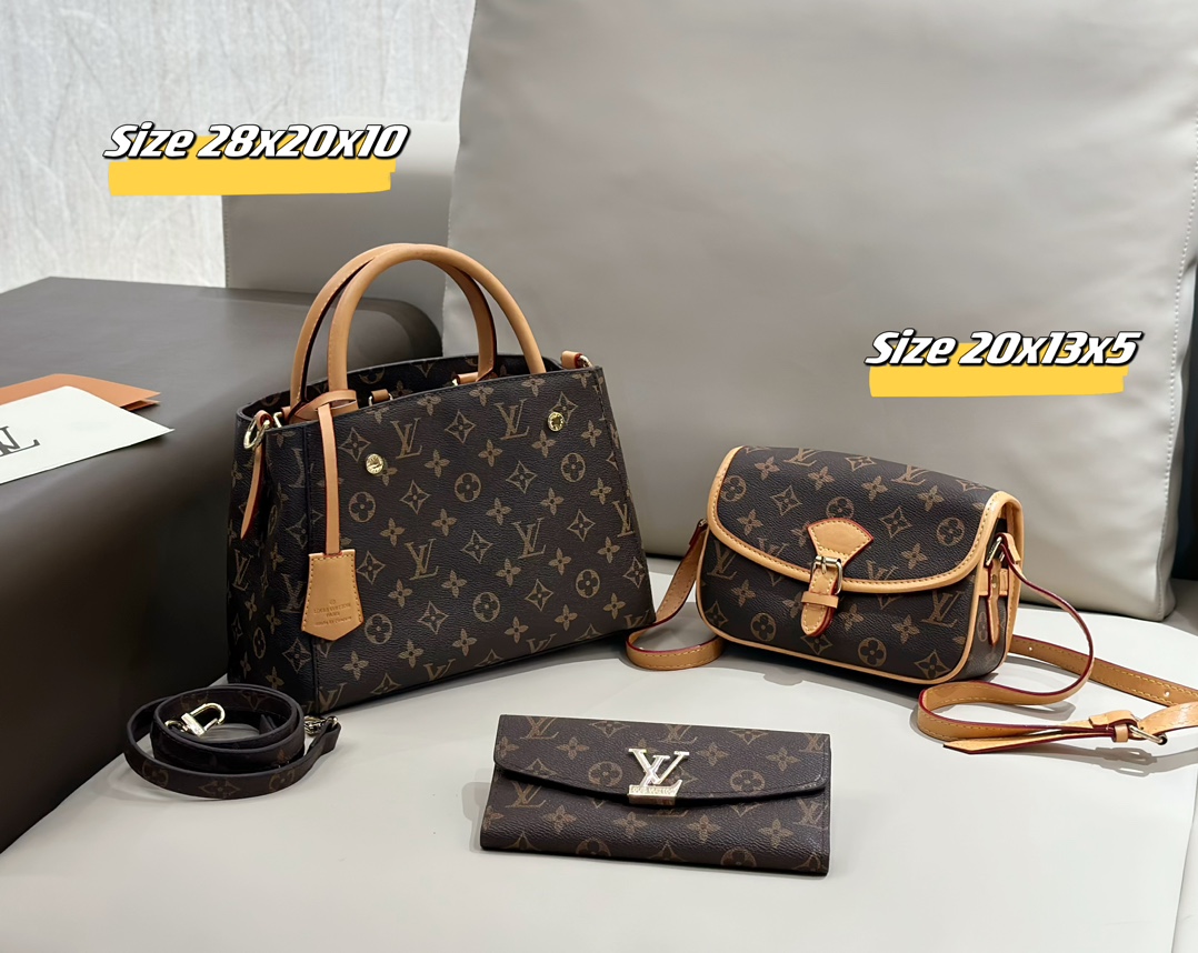 LV three piece combination set