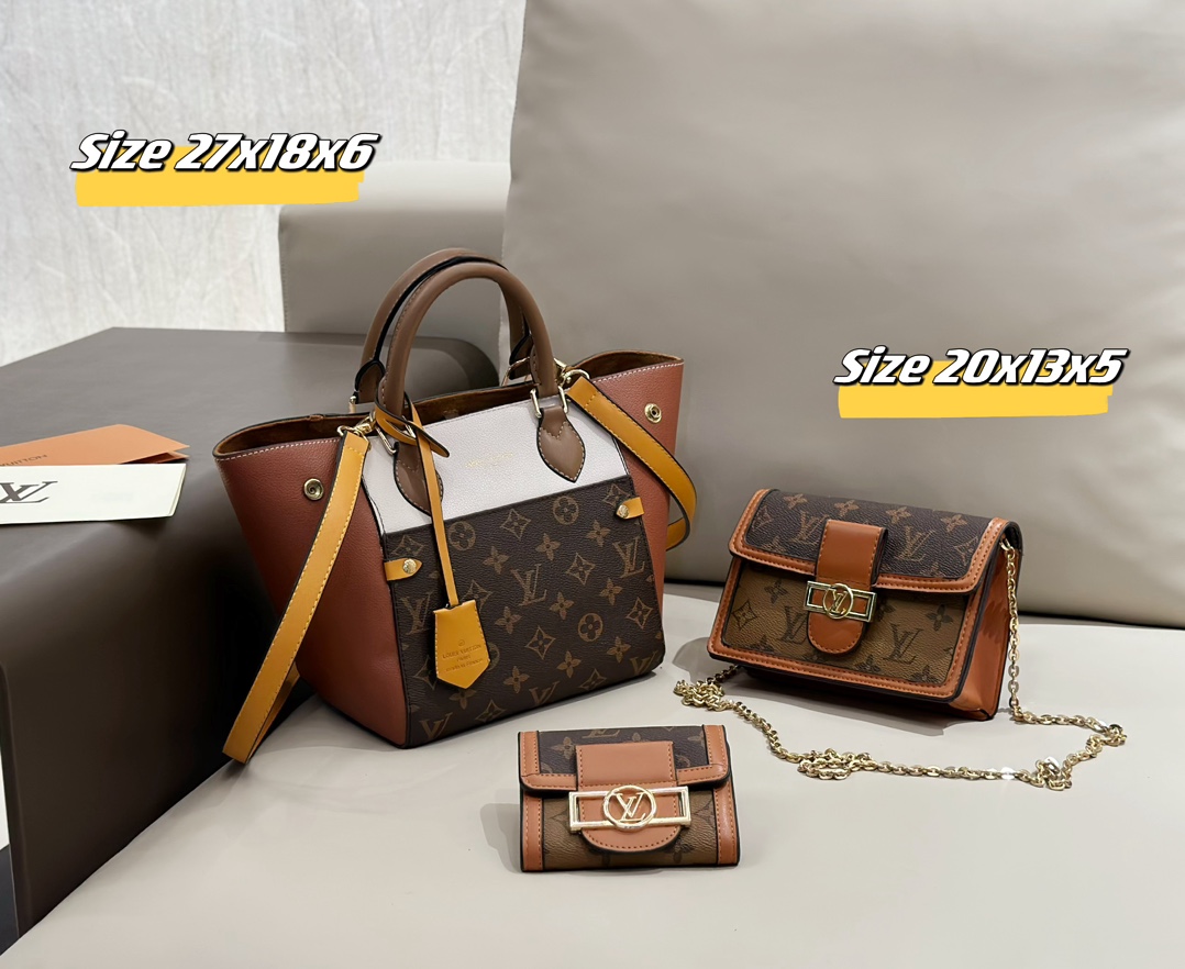 LV three piece combination set