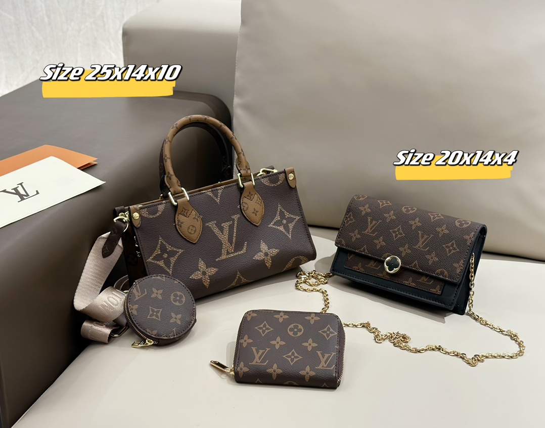 LV three piece combination set