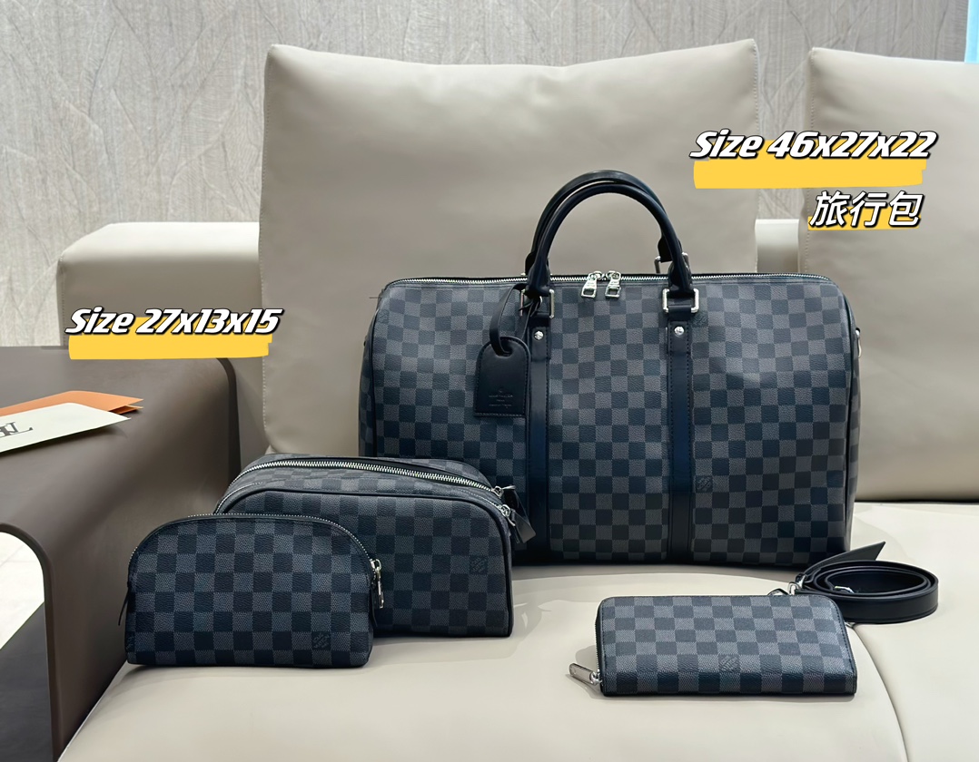 LV Speedy three piece combination set