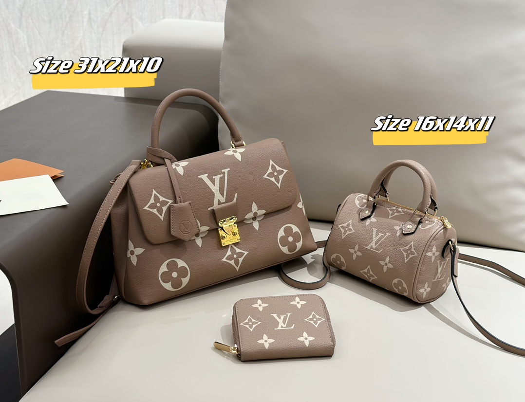 LV three piece combination set