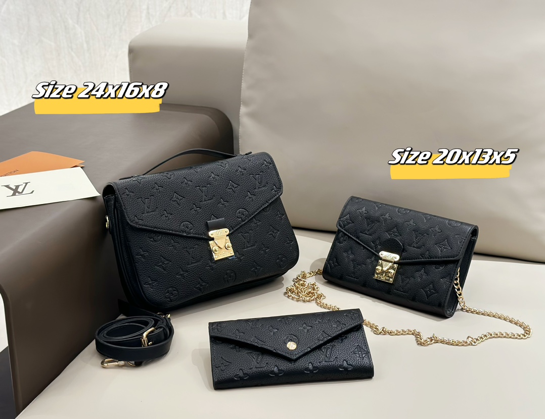 LV three piece combination set