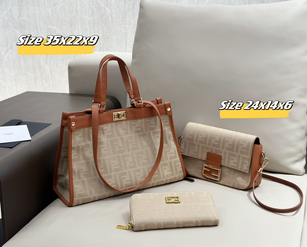 Fendi three piece combination set
