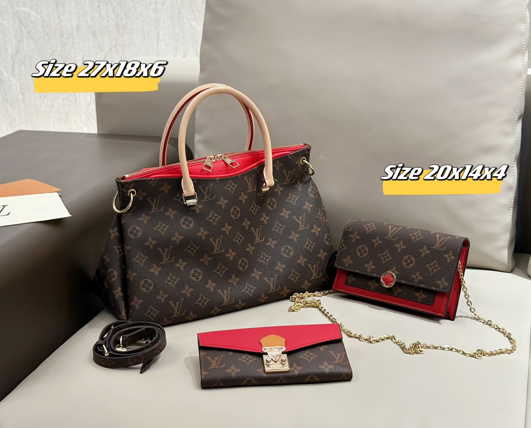LV three piece combination set
