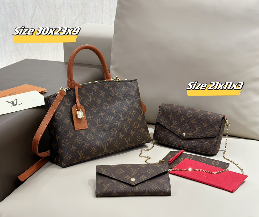 LV three piece combination set