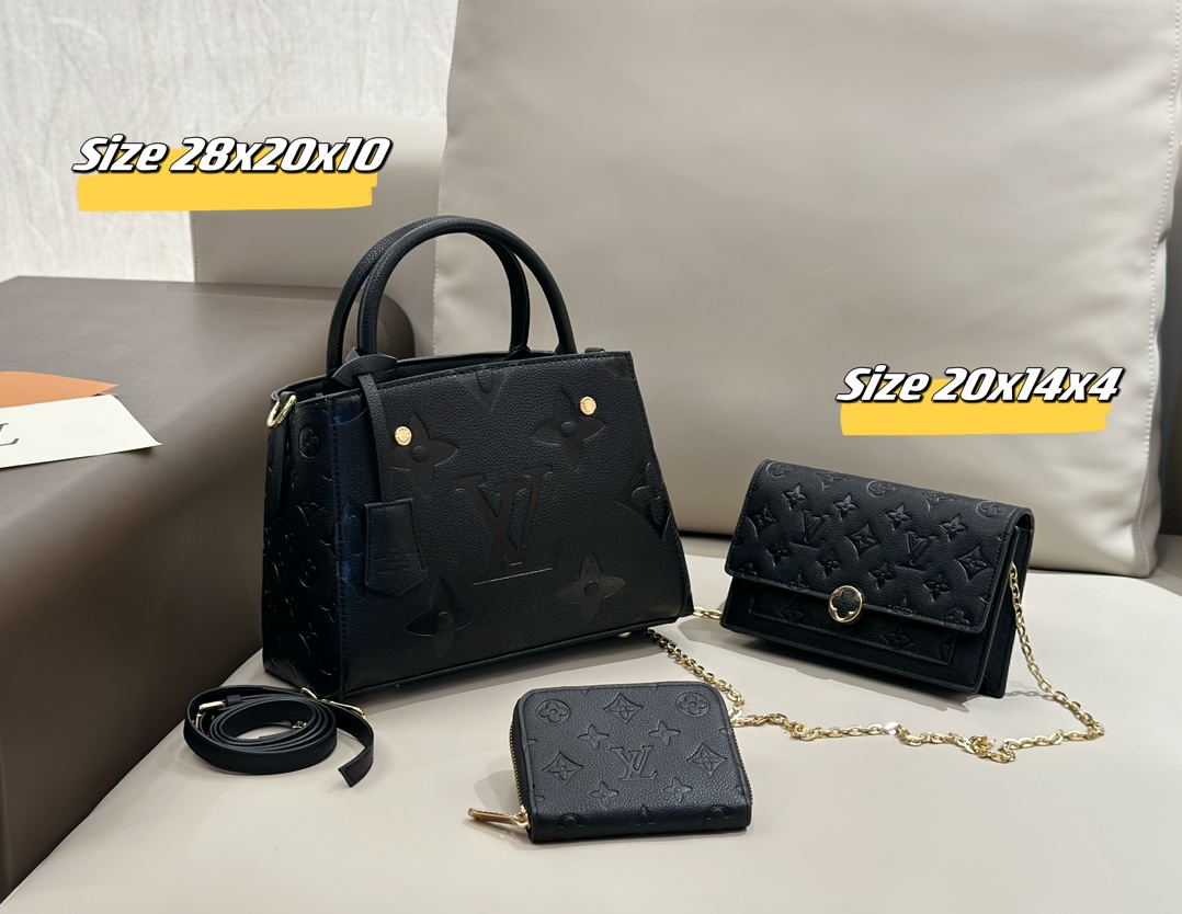 LV three piece combination set