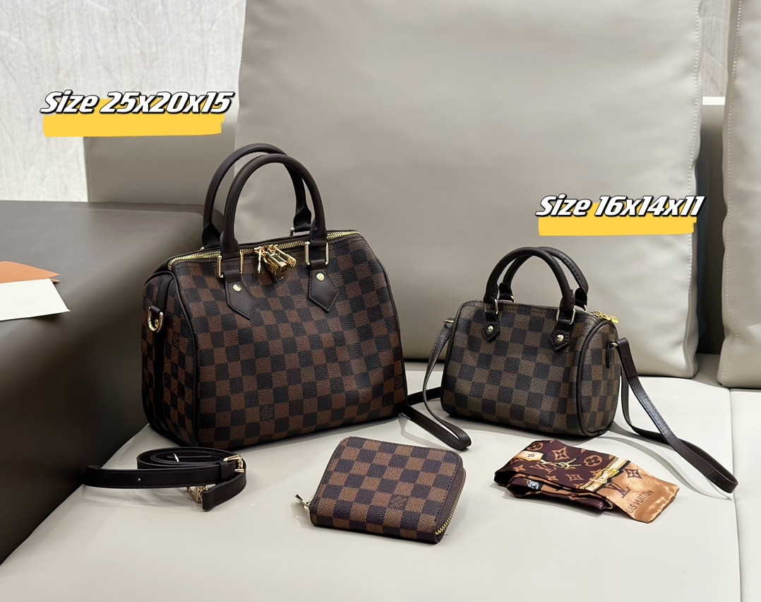 LV Speedy three piece combination set