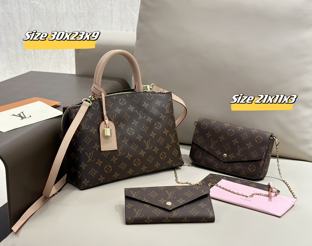 LV three piece combination set