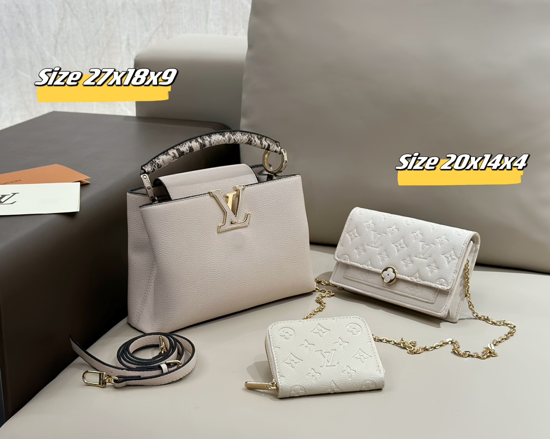 LV three piece combination set