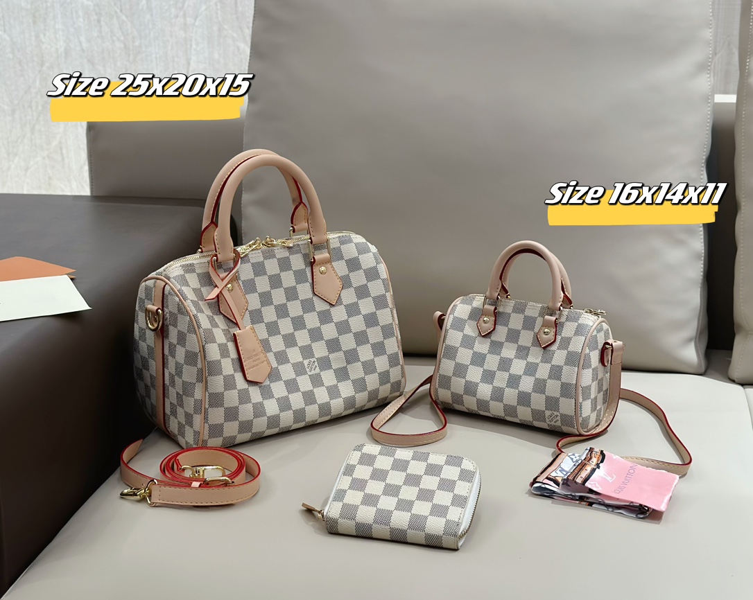 LV Speedy three piece combination set