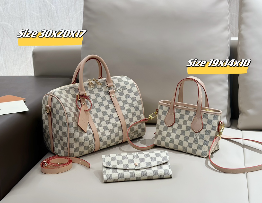 LV Speedy three piece combination set
